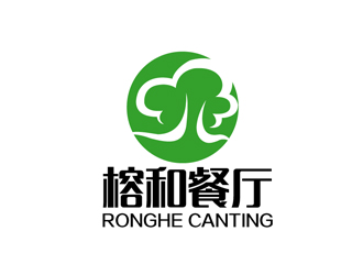 秦晓东的榕和餐厅logo设计
