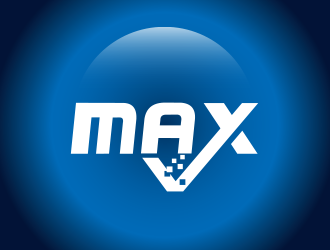 黄安悦的MAX 电子产品 英文字体设计logo设计