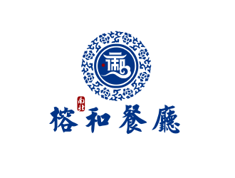 姜彦海的榕和餐厅logo设计