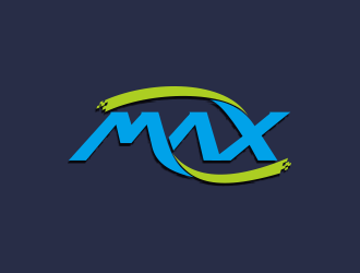 何嘉健的MAX 电子产品 英文字体设计logo设计