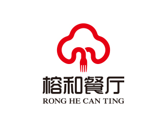 孙金泽的榕和餐厅logo设计