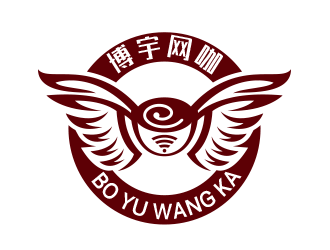 黄安悦的博宇网咖网吧logo设计