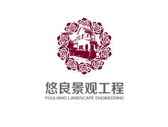 姚乌云的上海悠良景观工程有限公司logo设计