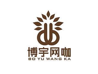 盛铭的博宇网咖网吧logo设计