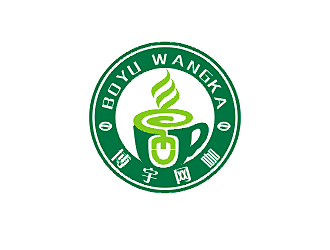 劳志飞的博宇网咖网吧logo设计