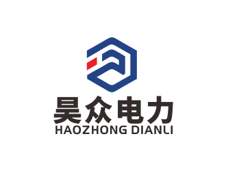 汤儒娟的昊众电力科技logo设计