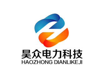 秦晓东的昊众电力科技logo设计