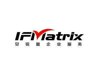 Ze的IFMatrix企业服务公司logologo设计