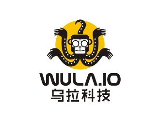 曾翼的乌拉科技（wula.io）华人生活平台logo设计
