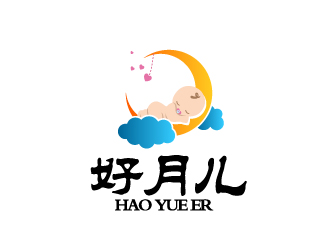 晓熹的好月儿logo设计