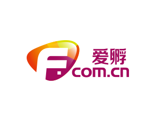 黄安悦的f 爱孵孵化 创业服务logo设计
