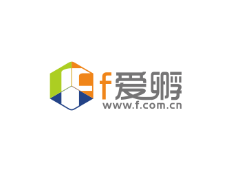 汤儒娟的f 爱孵孵化 创业服务logo设计