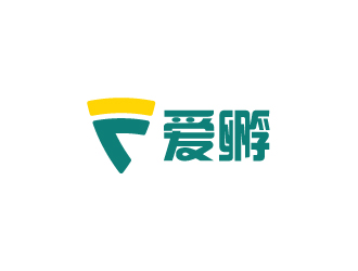 陈兆松的f 爱孵孵化 创业服务logo设计