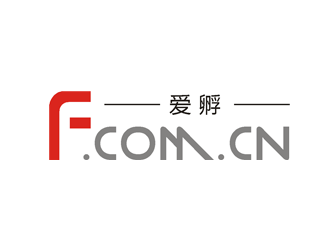 杨占斌的f 爱孵孵化 创业服务logo设计