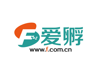 秦晓东的f 爱孵孵化 创业服务logo设计