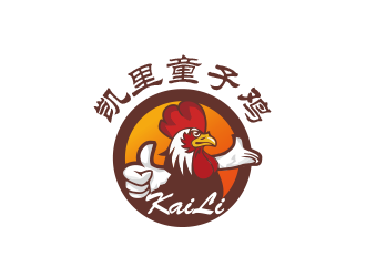 黄安悦的凯里童子鸡logo设计