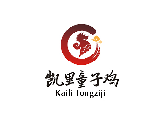 梁俊的凯里童子鸡logo设计