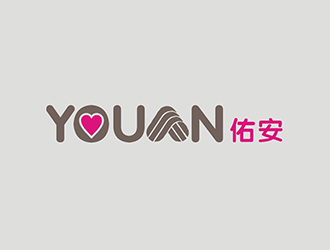 左永坤的纺织logo设计 苏州佑安纺织品有限公司logo设计