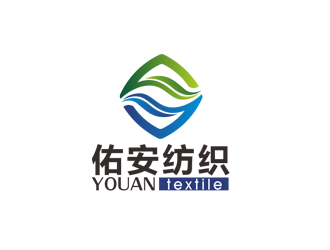 周国强的纺织logo设计 苏州佑安纺织品有限公司logo设计