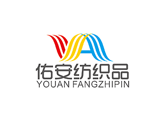 赵鹏的纺织logo设计 苏州佑安纺织品有限公司logo设计