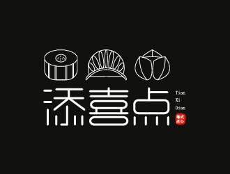 姜博峰的添喜点logo设计