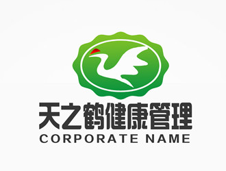张青革的天之鹤健康管理（北京天之鹤健康管理有限公司）logo设计