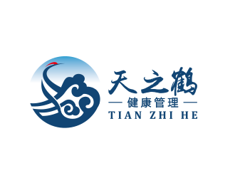 黄安悦的天之鹤健康管理（北京天之鹤健康管理有限公司）logo设计