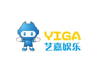 孙金泽的YIGA 艺嘉娱乐logo设计