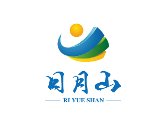 孙金泽的日月山logo设计