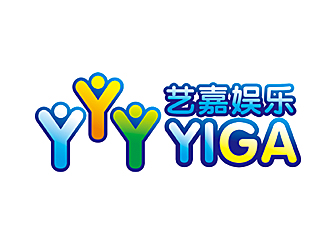 赵鹏的YIGA 艺嘉娱乐logo设计
