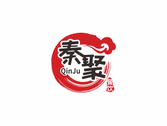 林思源的北京秦聚餐饮管理有限公司logo设计