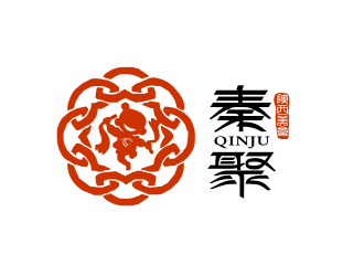 姜彦海的北京秦聚餐饮管理有限公司logo设计