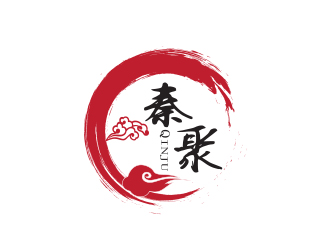 杨锦华的北京秦聚餐饮管理有限公司logo设计