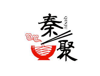 杨占斌的北京秦聚餐饮管理有限公司logo设计