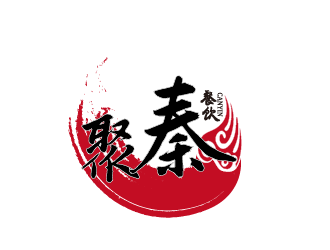 刘欢的北京秦聚餐饮管理有限公司logo设计