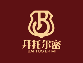 谭家强的拜托尔密logo设计