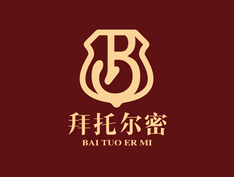 谭家强的拜托尔密logo设计