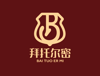谭家强的拜托尔密logo设计
