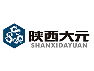 火图腾的陕西大元环境工程有限公司logo设计