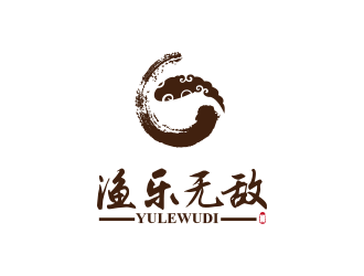 刘欢的渔乐无敌logo设计