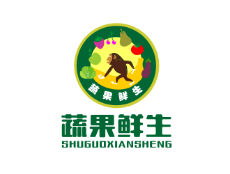 姜彦海的蔬果鲜生logo设计