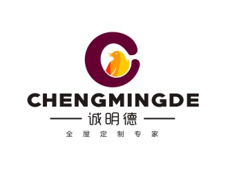 潘达品的公司名:诚明德，ChengMingDelogo设计