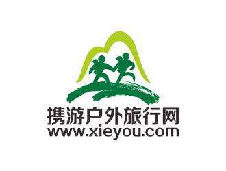 携游户外旅行网logo设计