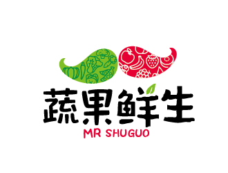 赵军的蔬果鲜生logo设计