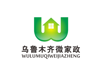 陈今朝的乌鲁木齐微家政logo设计