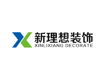 吴晓伟的新理想装饰工程有限公司logo设计