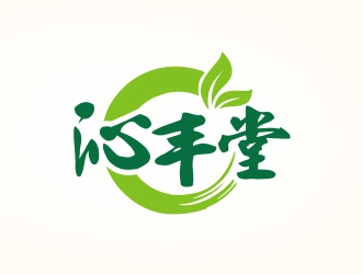 吴晓伟的沁丰堂。公司：杭州村野生物科技有限公司logo设计
