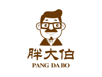 胖大伯 卡通形象logo设计【调整设计需求】logo设计