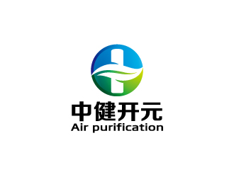 周金进的上面（中健开元） /下面（Air purification）logo设计
