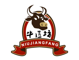 晓熹的牛匠坊/牛匠古坊logo设计